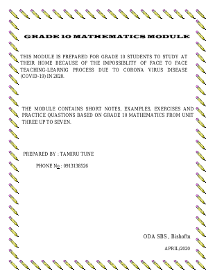 Mathematics G-10 module 2012.pdf